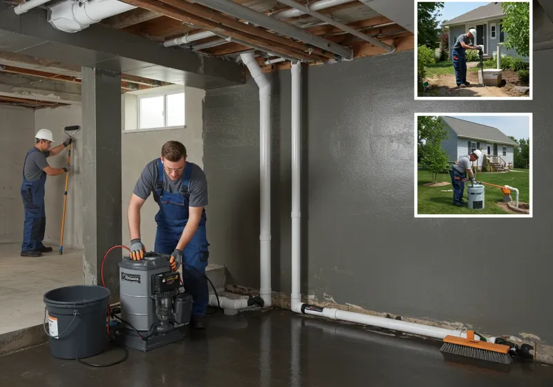 Basement Waterproofing and Flood Prevention process in Saxapahaw, NC